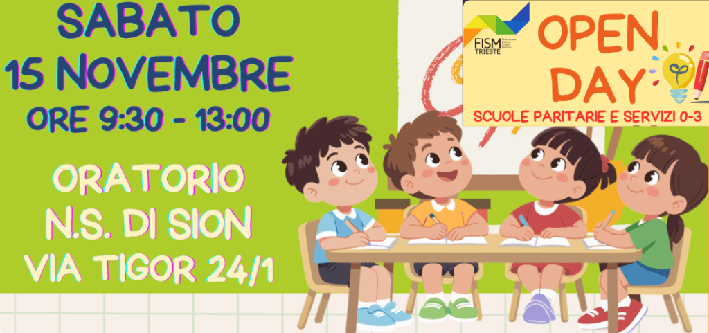 Anche il nostro Istituto sarà presente all’Open Day delle scuole&nbsp;FISM